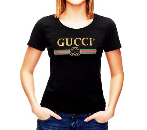 camisetas mujer gucci|Camisetas y sudaderas de lujo para mujer .